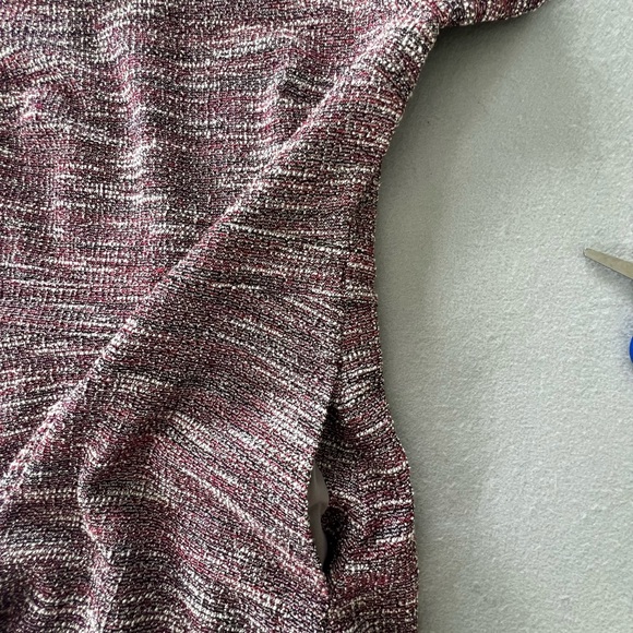 Loft Tweed Pink Grey Sheath dress NWT - Picture 5 of 10